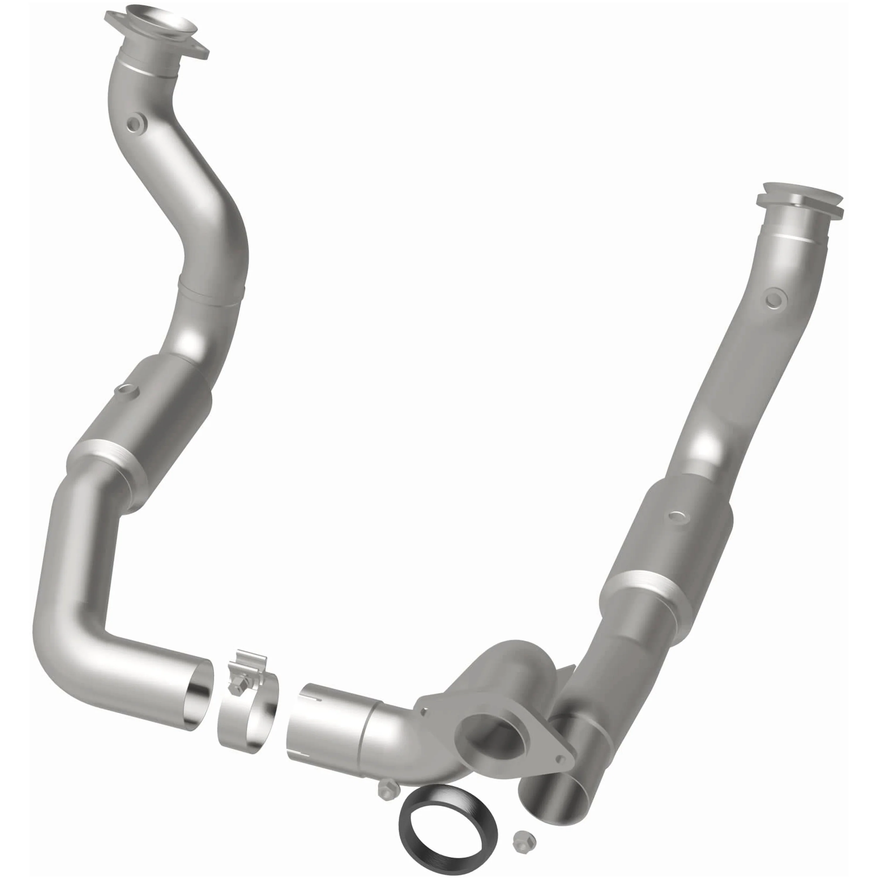 MagnaFlow 2011-2016 Ford F-250 Super Duty 6.2L | 2011-2016 Ford F-350 Super Duty 6.2L California Grade CARB Compliant Direct-Fit Catalytic Converter 5551297 - Image 3