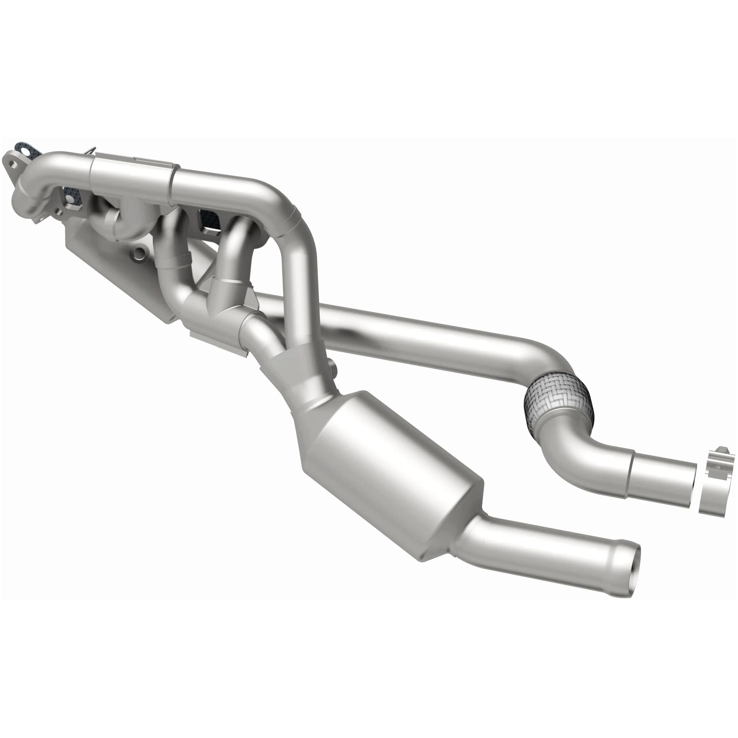 MagnaFlow 2015-2020 Ford Mustang 5.0L California Grade CARB Compliant Direct-Fit Manifold Catalytic Converter 6561214 - Image 3