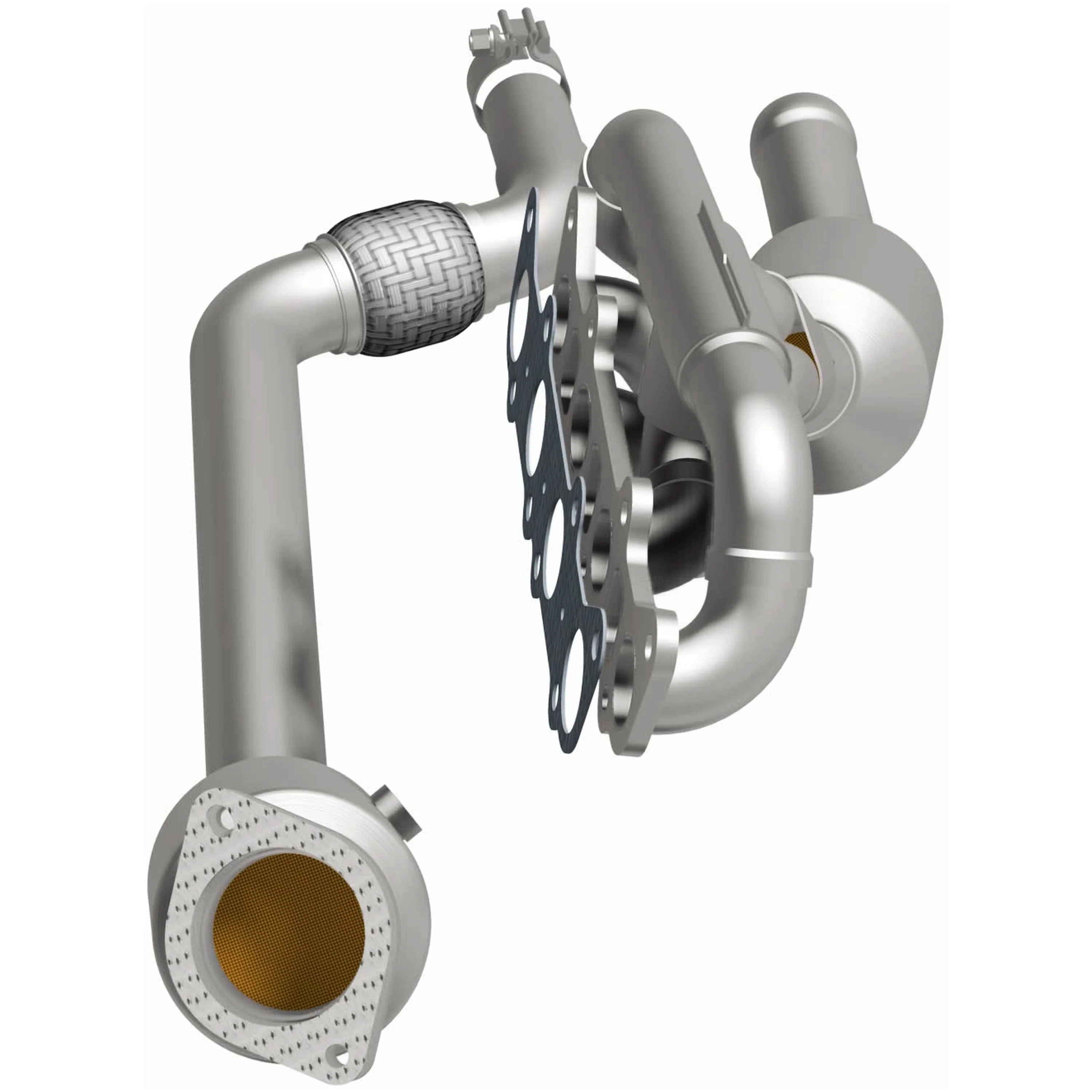 MagnaFlow 2015-2020 Ford Mustang 5.0L California Grade CARB Compliant Direct-Fit Manifold Catalytic Converter 6561214 - Image 5