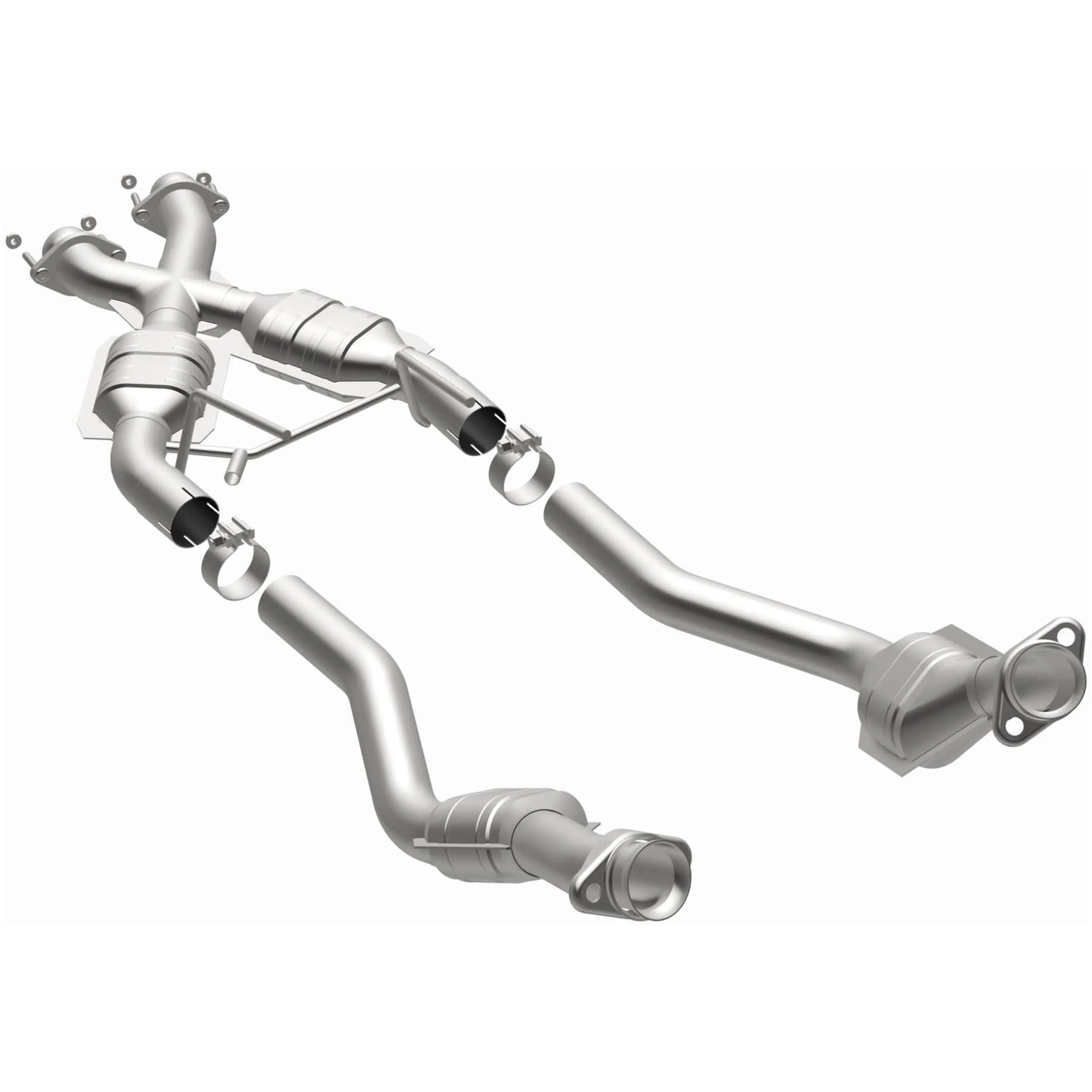 MagnaFlow 1986-1993 Ford Mustang 5.0L | 1986 Mercury Capri 5.0L Standard Grade Federal / EPA Compliant Direct-Fit Catalytic Converter 93332 - Image 2