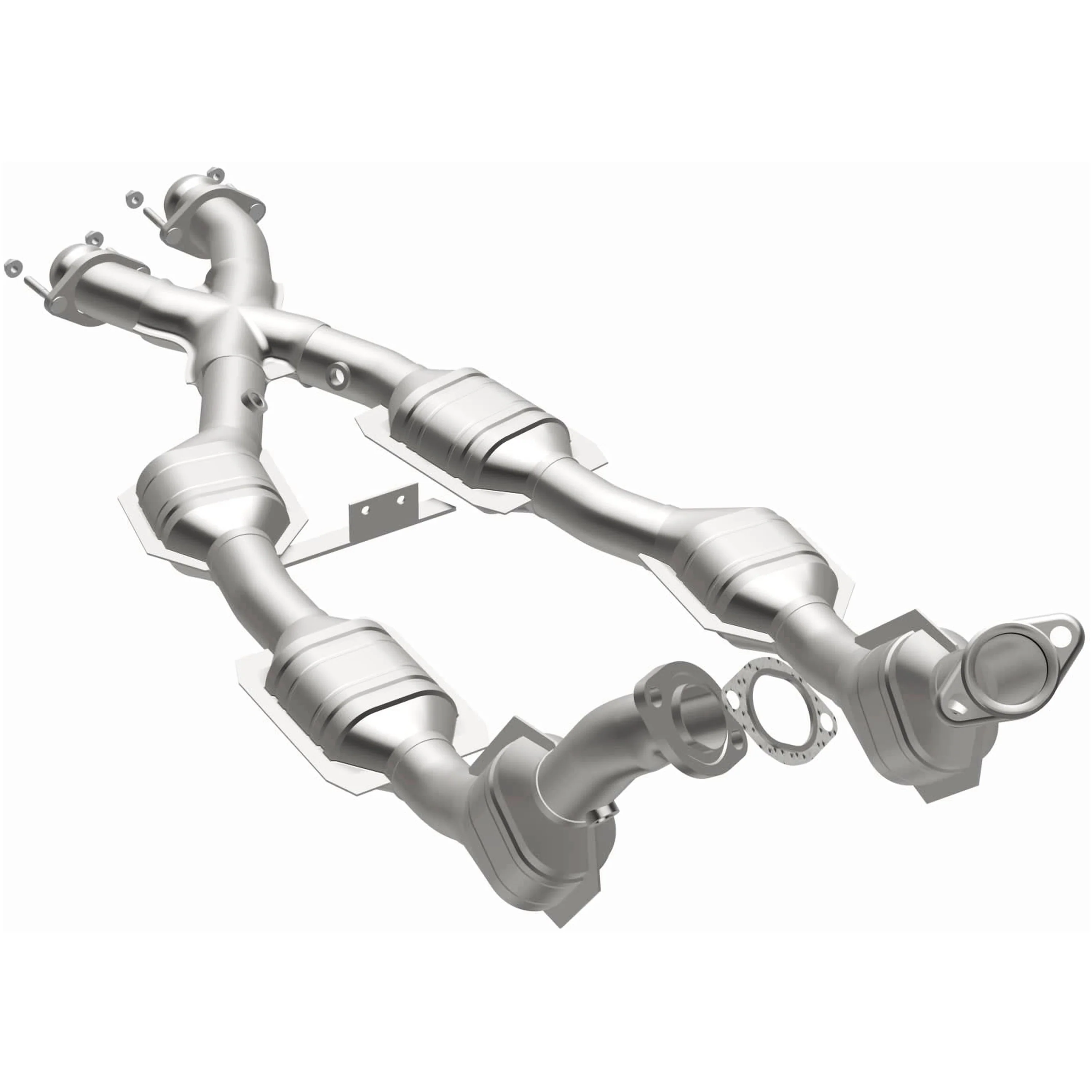 MagnaFlow 1996-1998 Ford Mustang GT 4.6L HM Grade Federal / EPA Compliant Direct-Fit Catalytic Converter 93348 - Image 2