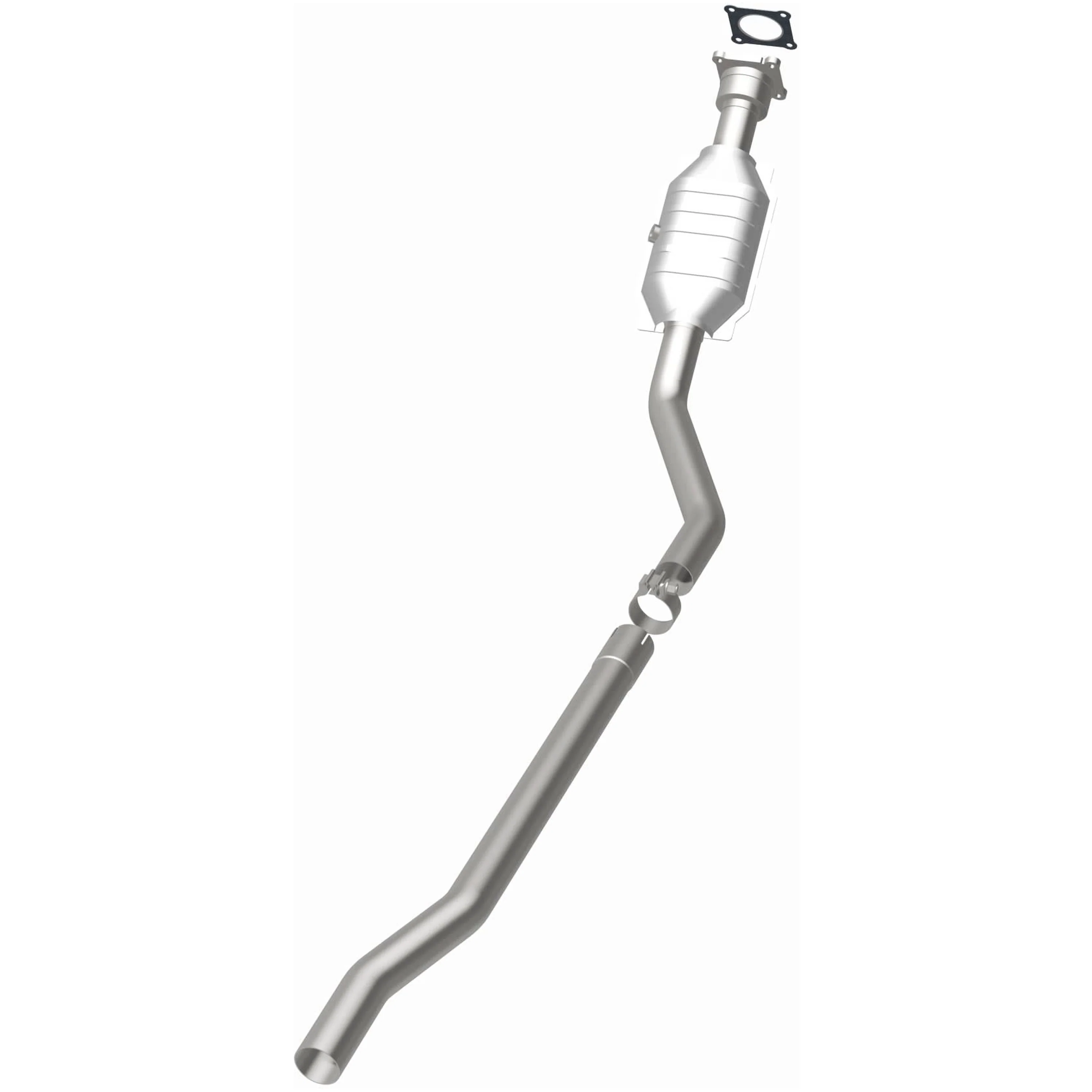 MagnaFlow 2001-2003 Chrysler Voyager 2.4L | 2001-2007 Dodge Caravan 2.4L HM Grade Federal / EPA Compliant Direct-Fit Catalytic Converter 93425 - Image 3