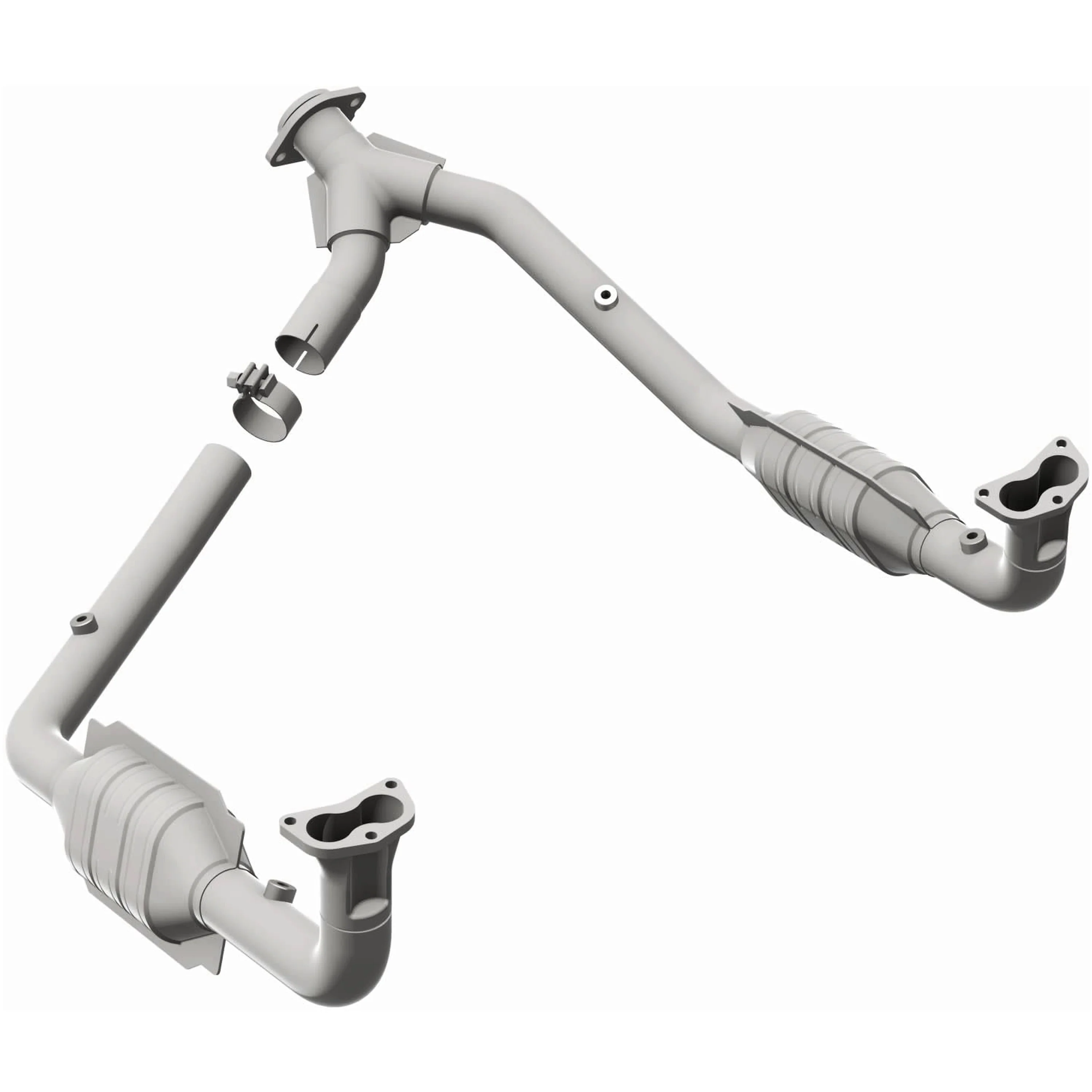 MagnaFlow 1997 Land Rover Defender 90 4.0L | 1996-1998 Land Rover Discovery 4.0L HM Grade Federal / EPA Compliant Direct-Fit Catalytic Converter 93690 - Image 2