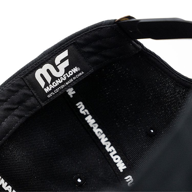 Flow Stamp Snapback Hat - Black - Image 3