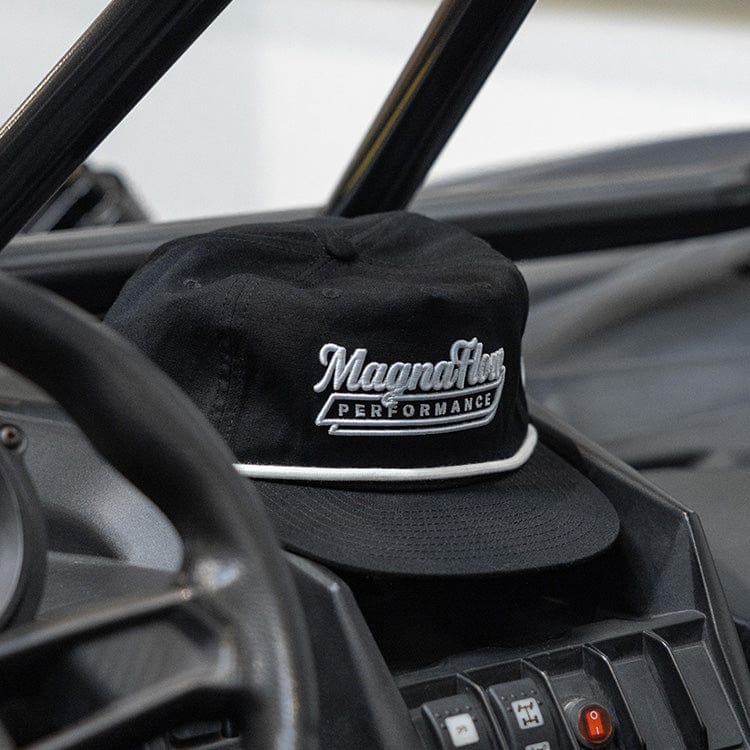 Rope Canvas Snapback Hat - Black - Image 4