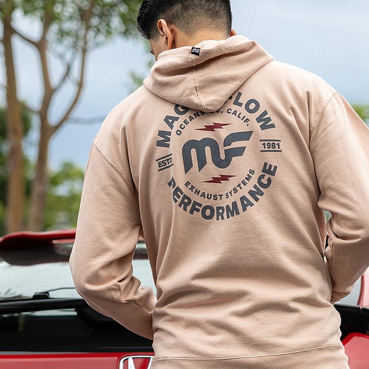 MagnaFlow Flow Stamp Hoodie - Dusty Pink - Image 3