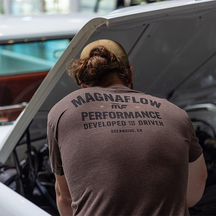 MagnaFlow Developed for the Driven T-Shirt Brown - Image 3
