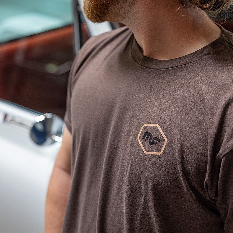 MagnaFlow Developed for the Driven T-Shirt Brown - Image 4